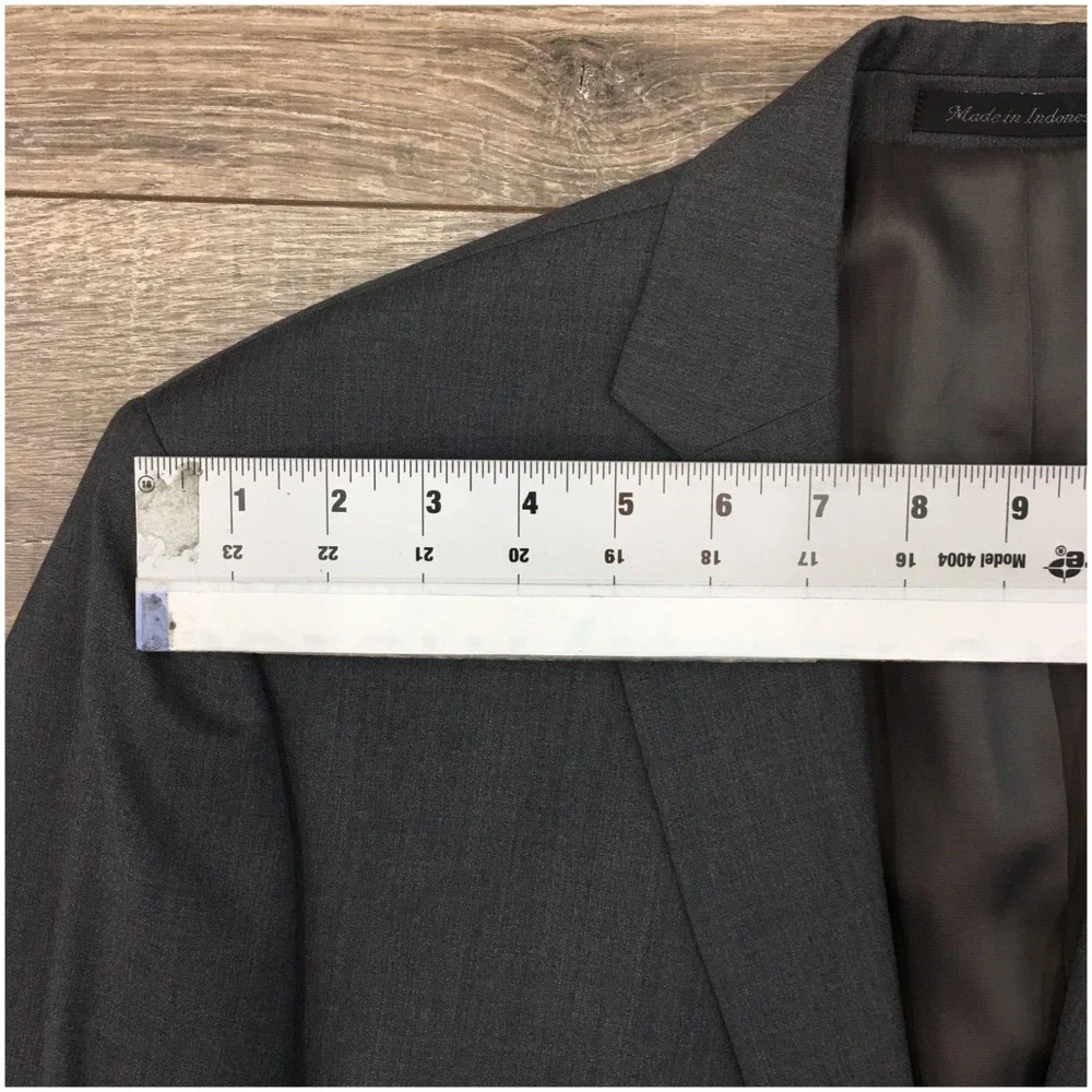 RALPH‎ LAUREN Mens Wool Blazer Sport Coat Casual Jacket Size 40R Classic Suit